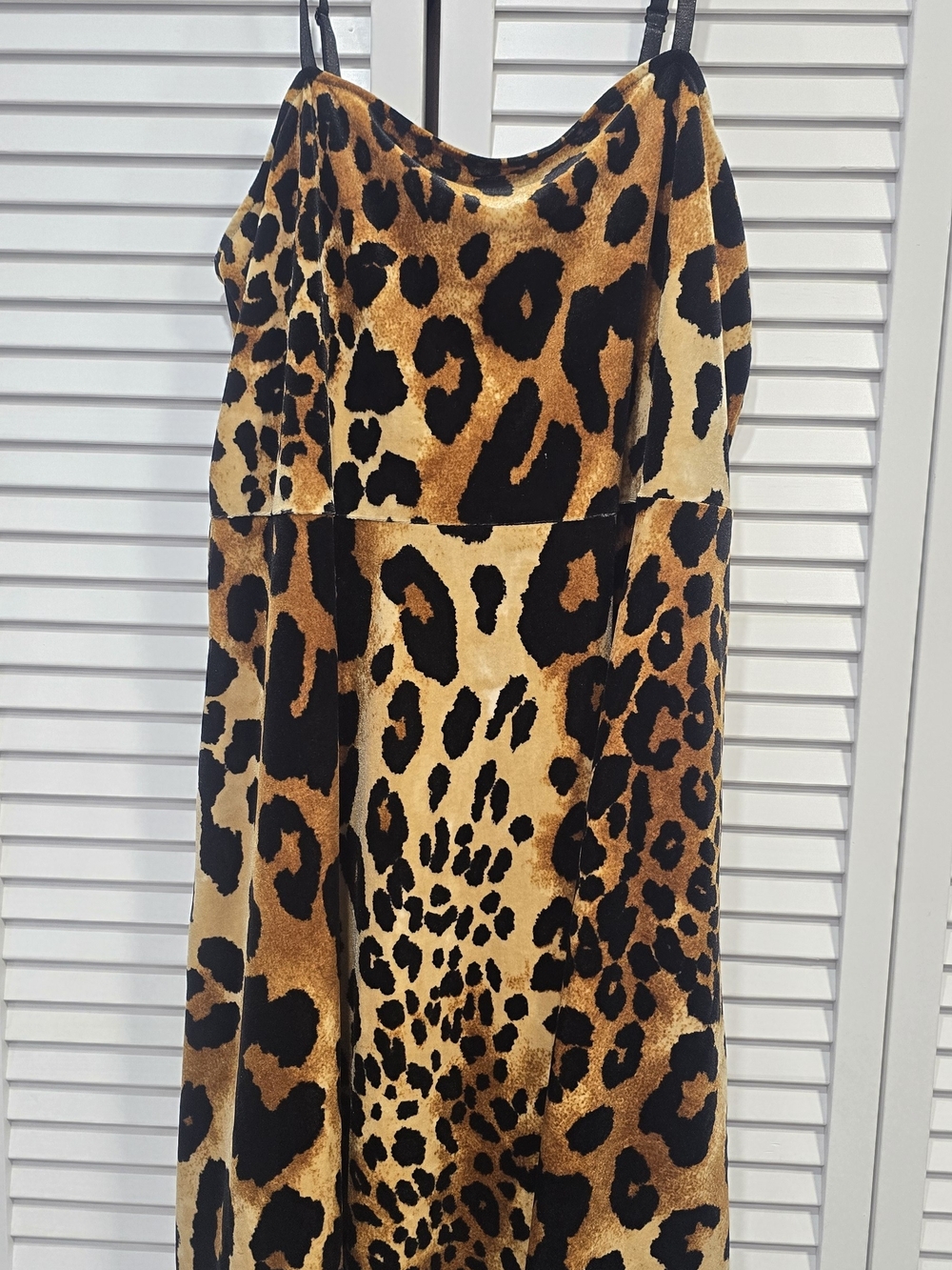 Forever 21 Leopard Print Slip Dress in Brown and Black